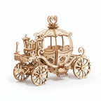 Pumpkin Cart – 3D Wooden Puzzle Kit