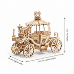 Pumpkin Cart – 3D Wooden Puzzle Kit
