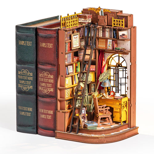 Silent Corner Study – DIY Book Nook Kit