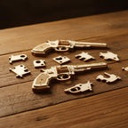 Revolver – 3D Wooden Puzzle Kit