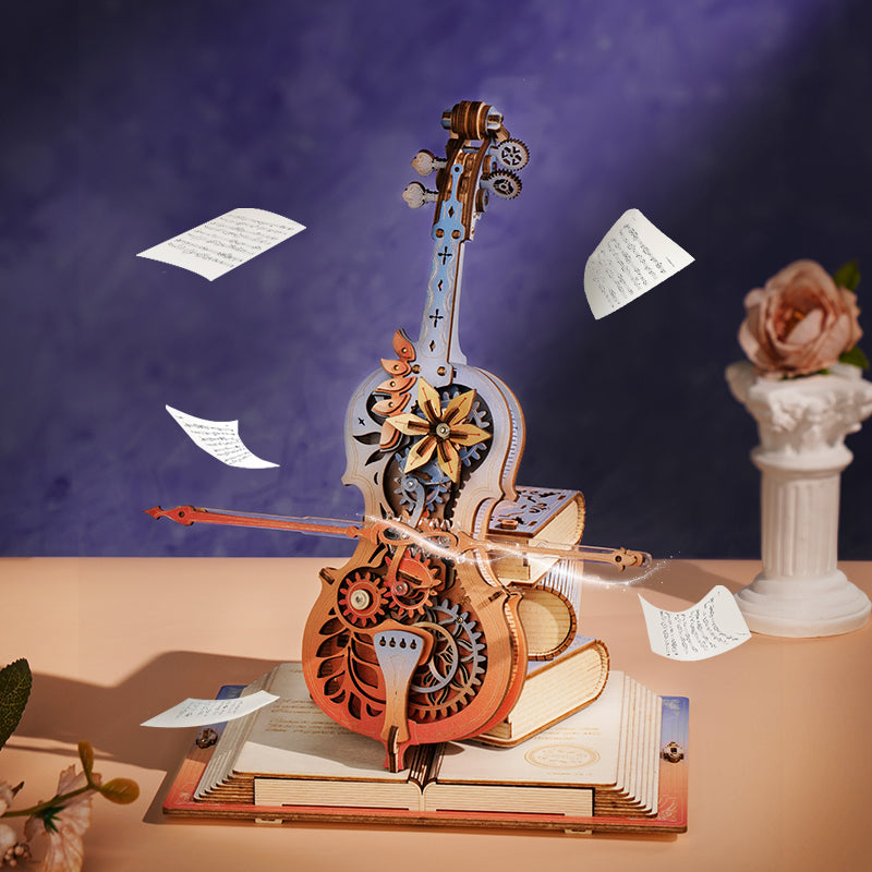 Enchanted Cello – Mechanical Music Box Kit