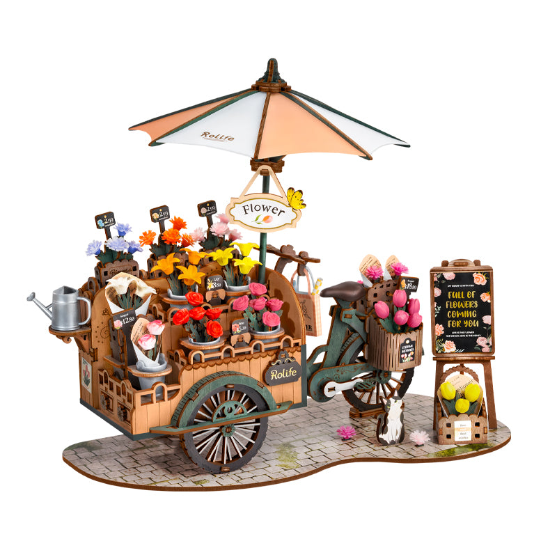 Blossom Cart – Wooden Model Kit