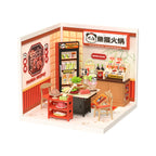 Panda Hot Pot Restaurant – DIY Miniature House Kit
