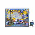 Rowood The Starry Night Wall Art – 3D Wooden Puzzle Kit