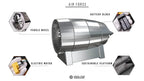 Metal Time Air Force Jet Engine - DIY Metal Model Kit