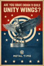 Unity Wings Golden Armor - DIY Metal Model Kit