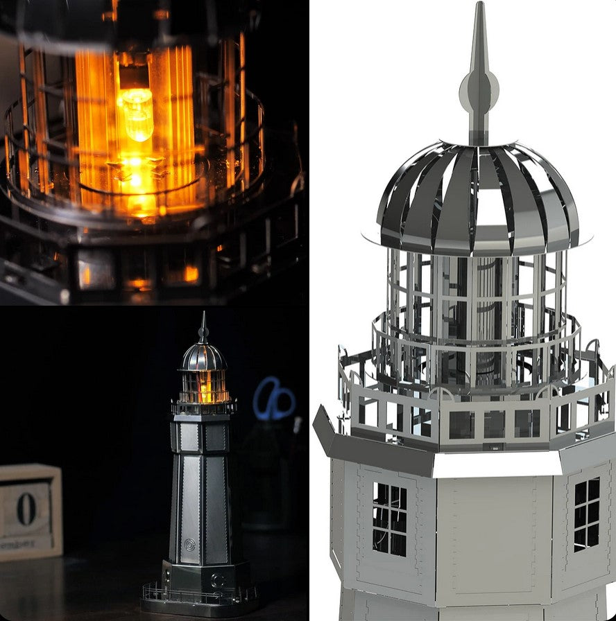 Metal Time Sailor's Companion La Jument Lighthouse - DIY Metal Model Kit