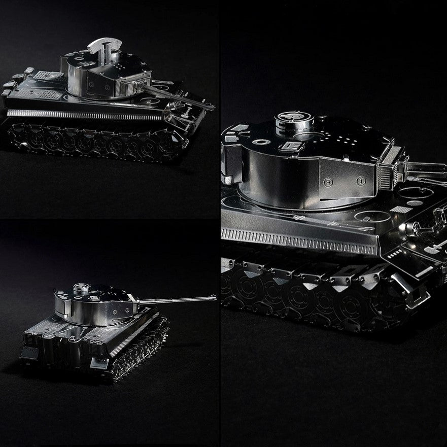 Metal Time Tiger Ponderous Panzer Tank – DIY Metal Model Kit