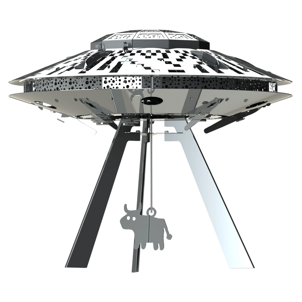 Metal Time Stellar Raiders UFO – DIY Metal Model Kit