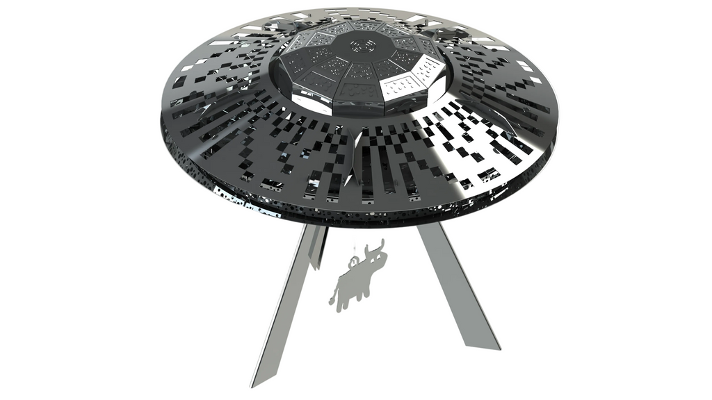 Metal Time Stellar Raiders UFO – DIY Metal Model Kit