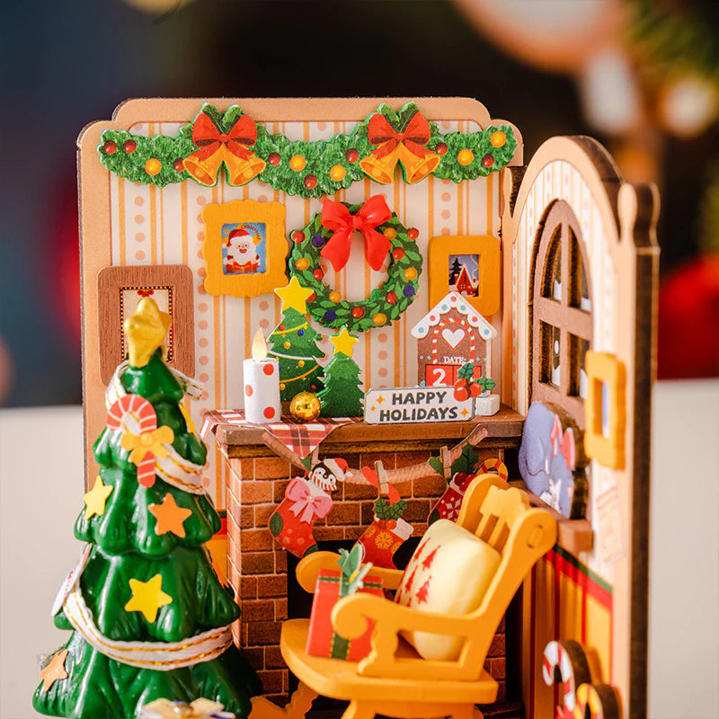 Christmas Mini Market Collection – DIY Miniature House Kit