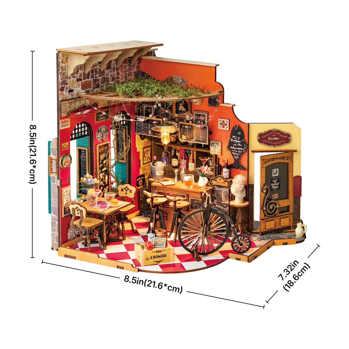 Cheers Bar – DIY Miniature House Kit
