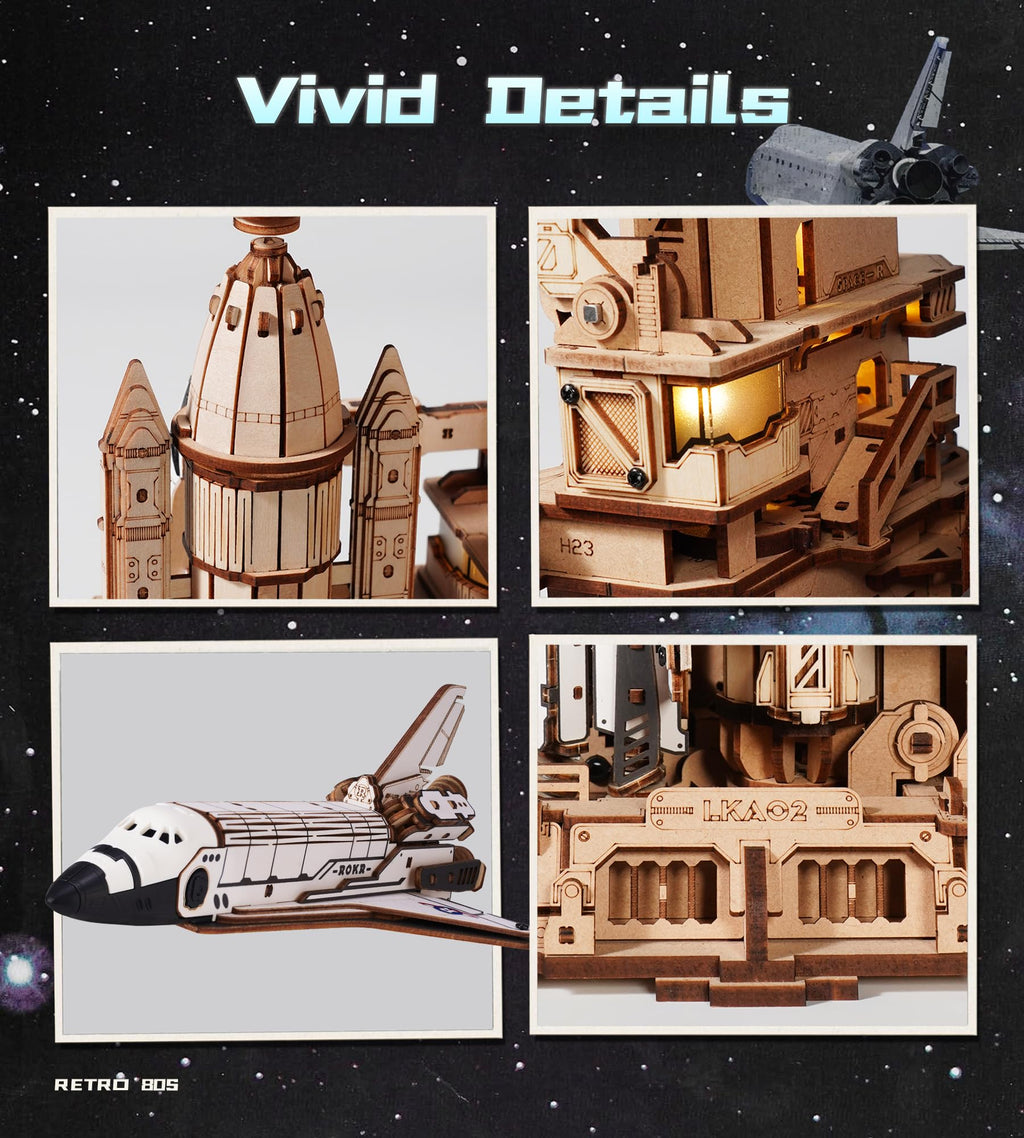 Space Shuttle Launch – Mechanical Model Kit