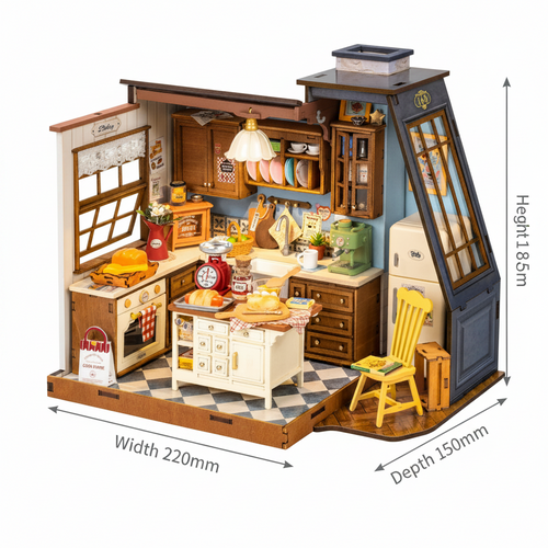 Baking Kitchen – DIY Miniature House Kit