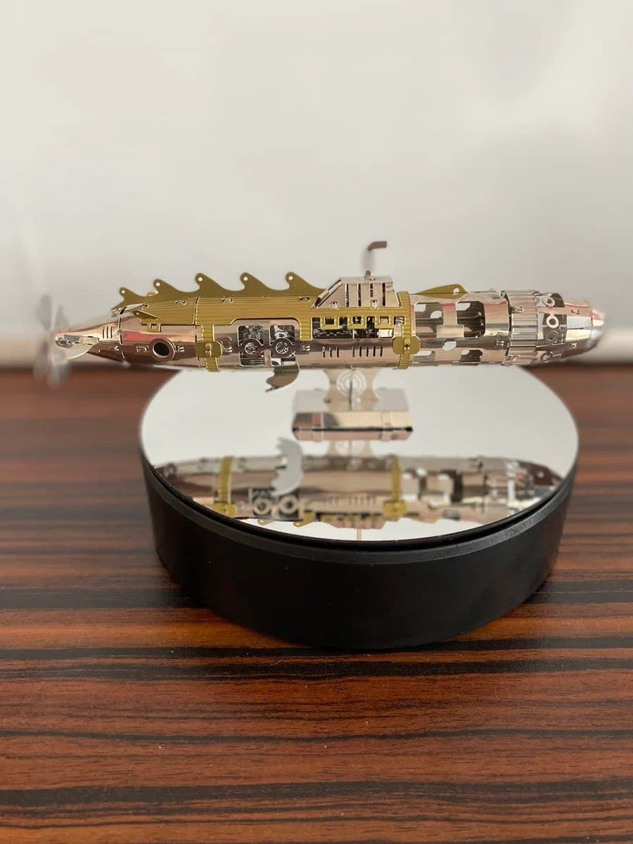 Metal Time Rotating Display