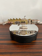 Metal Time Rotating Display