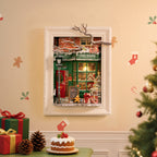 Santa's Toy Shop – 3D Wooden Puzzle Story Frame Kit