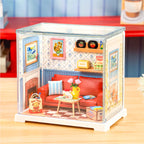 Mini Living Spaces Collection – DIY Miniature Dollhouse Kit