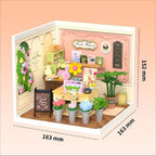 Fresh Flower Shop – Miniature House Kit