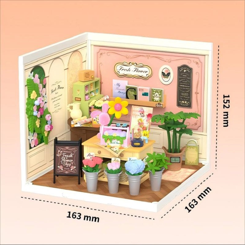 Fresh Flower Shop – Miniature House Kit