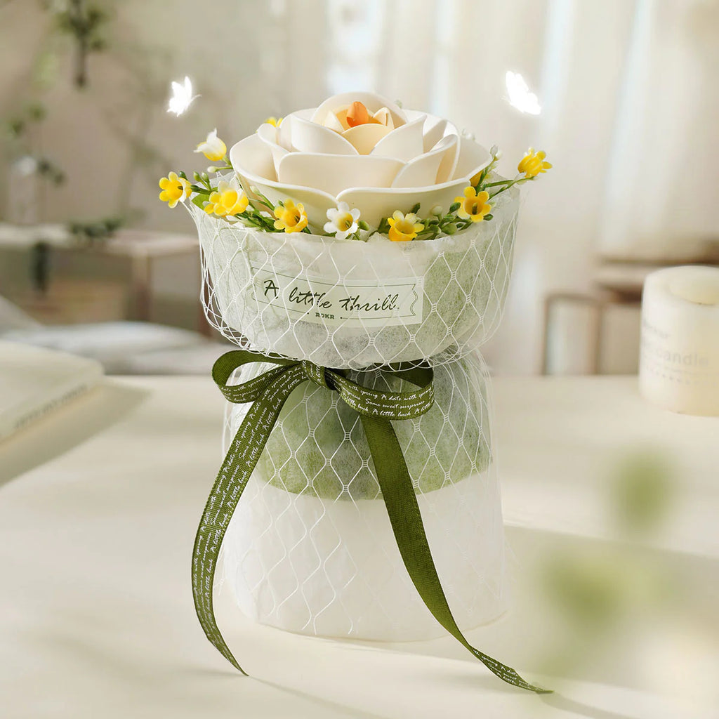 Camellia Flower – 3D Puzzle Kit