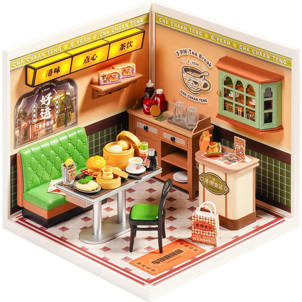 Hong Kong Bites Café – DIY Miniature House Kit