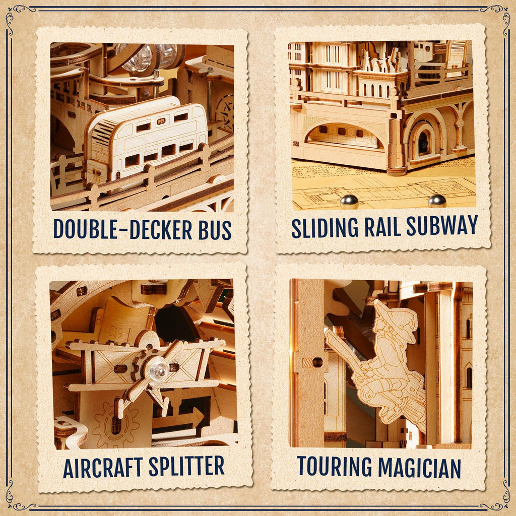London Marble Run – DIY Mechanical Model Kit
