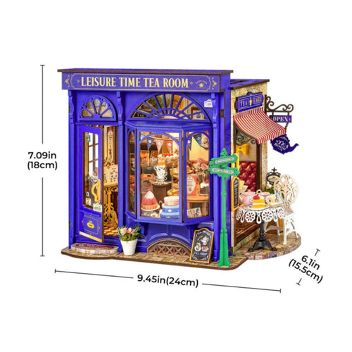 Leisure Time Tea – DIY Miniature House Kit