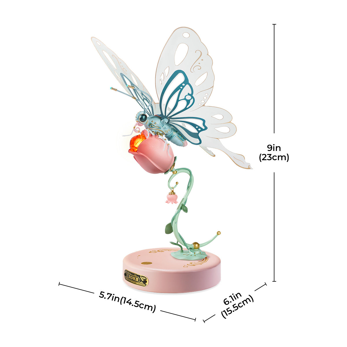 Starry Blue Butterfly – Mechanical Model Kit