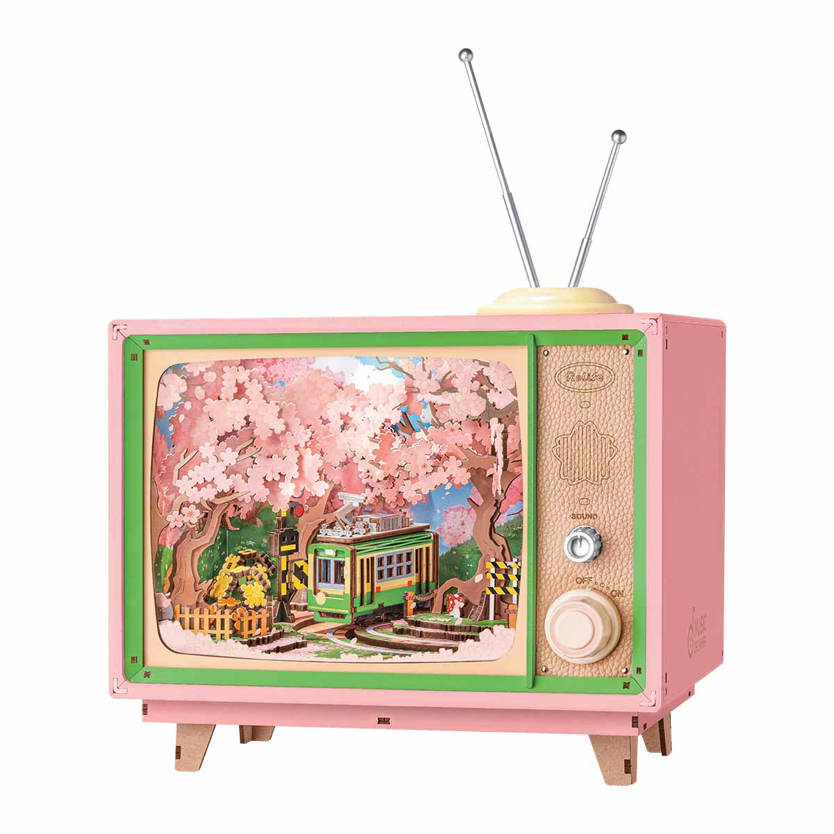 Sakura Dreamy Tour – Mechanical Wooden Model Kit