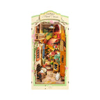 Floral Corner Book Nook – DIY Model Kit