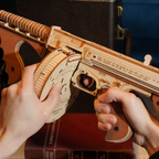 Submachine Gun – 3D Wooden Puzzle Model Kit