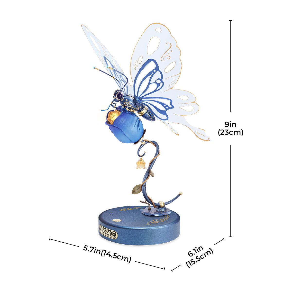 Starry Blue Butterfly – Mechanical Model Kit