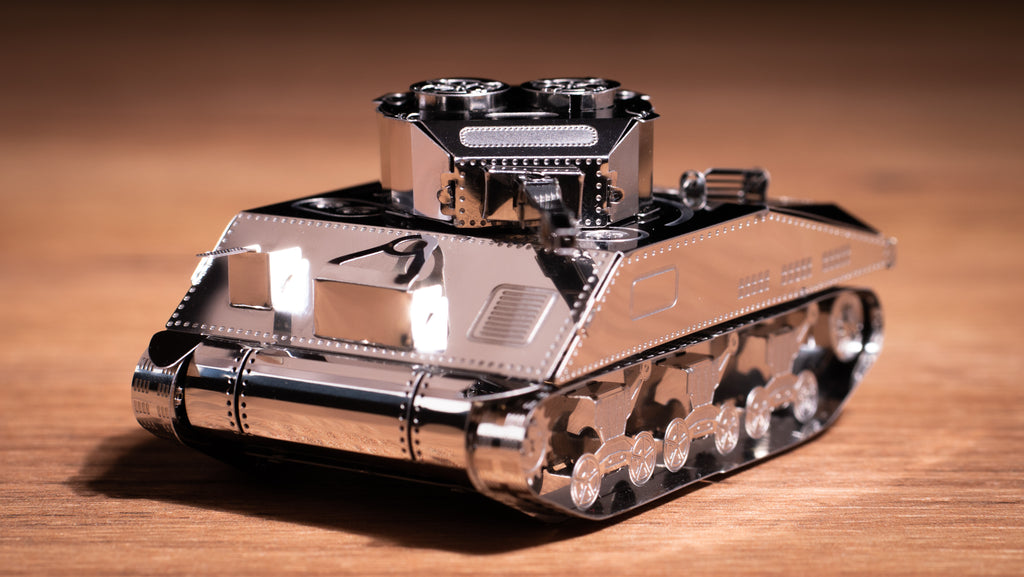 Metal Time M4 Sherman American Tank – DIY Metal Model Kit