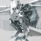 Metal Time Unity Wings Silver Armor Eagle - DIY Metal Model Kit