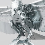 Unity Wings Silver Armor Eagle - DIY Metal Model Kit