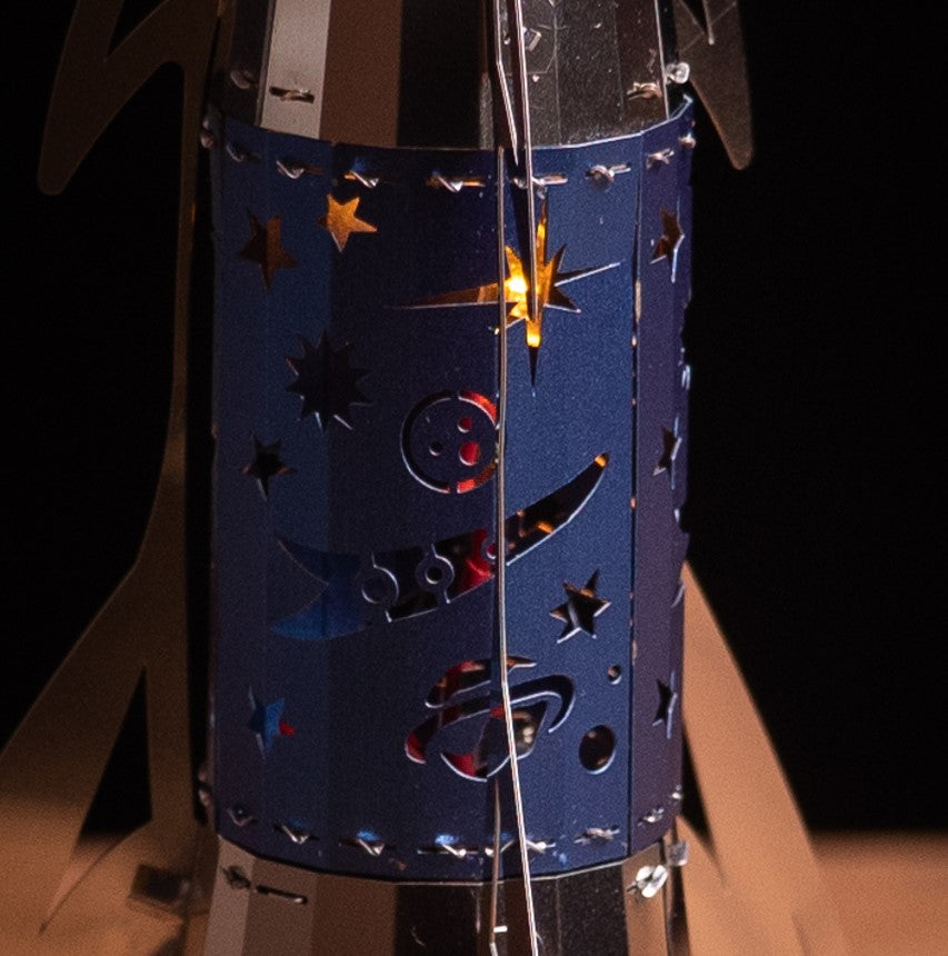 Metal Time Ad Astra Deep Space Rocket – DIY Metal Model Kit