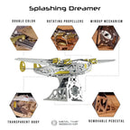 Metal Time Splashing Dreamer Boeing 314 - DIY Metal Model Kit