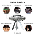 Metal Time Stellar Raiders UFO – DIY Metal Model Kit