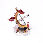 Metal Time Sun Chaser Dragon Style Desk Clock - DIY Metal Model Kit