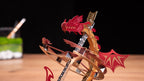 Metal Time Sun Chaser Dragon Style Desk Clock - DIY Metal Model Kit