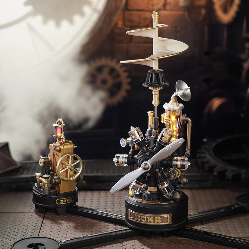 Da Vinci Helicopter – 3D Wooden Mechanical Model Kit