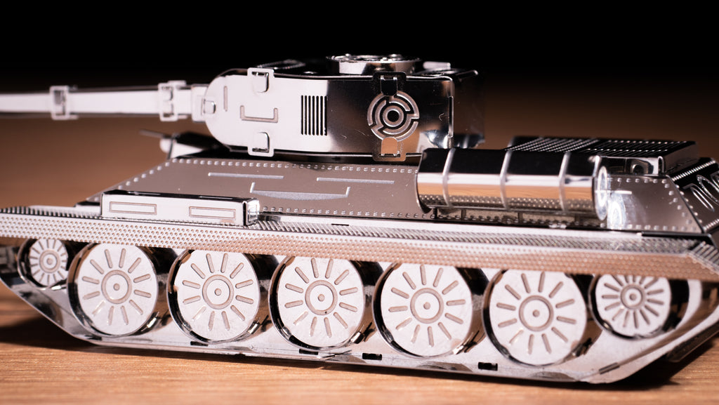 Metal Time T-34/85 Tank – DIY Metal Model Kit