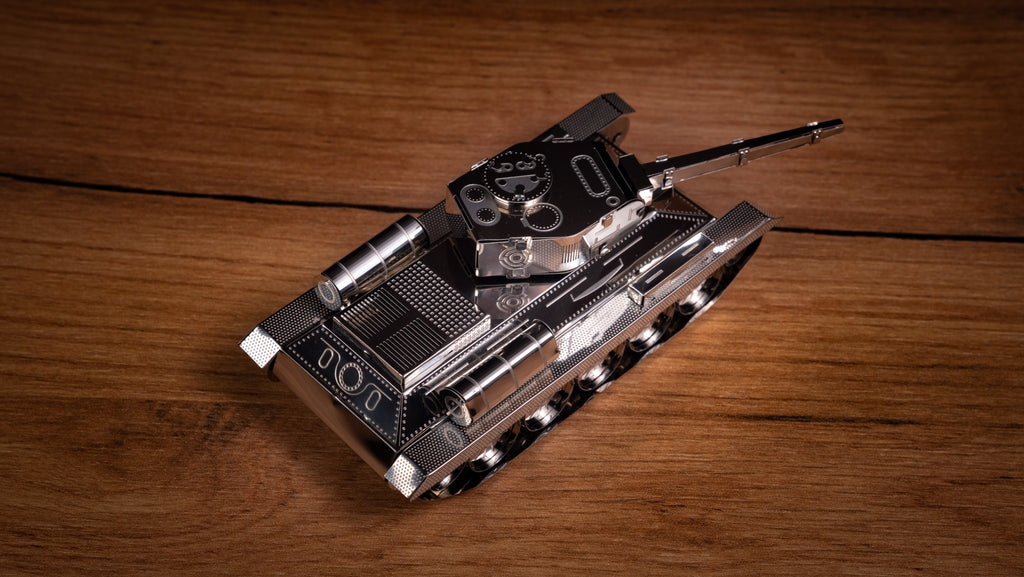 Metal Time T-34/85 Tank – DIY Metal Model Kit