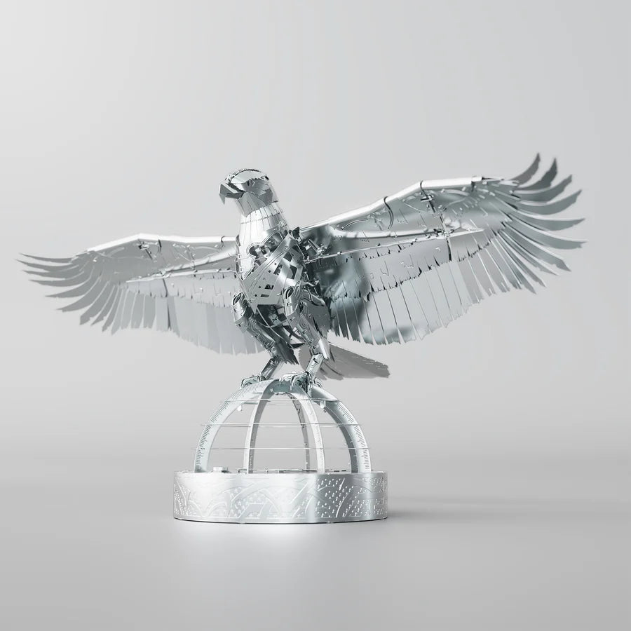 Unity Wings Silver Armor Crystal Edition - DIY Metal Model Kit