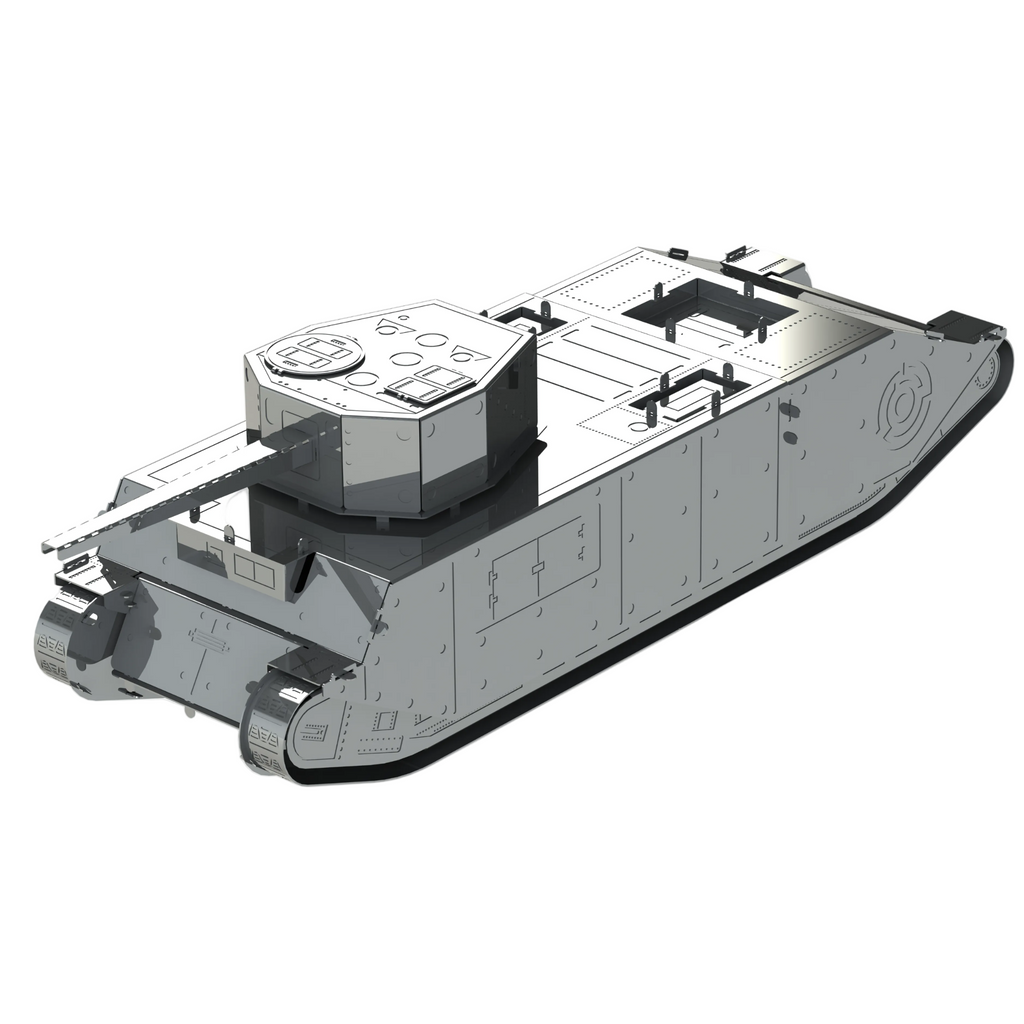 Metal Time TOG II British Super Heavy Tank – DIY Metal Model Kit
