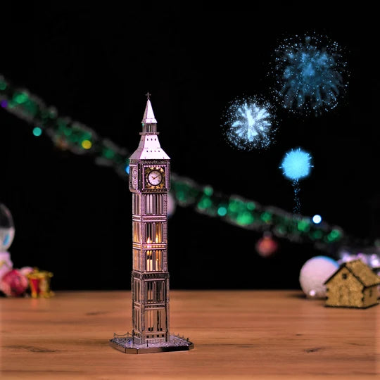Metal Time The Great Bell London's Big Ben Clock Tower - DIY Metal Model Kit