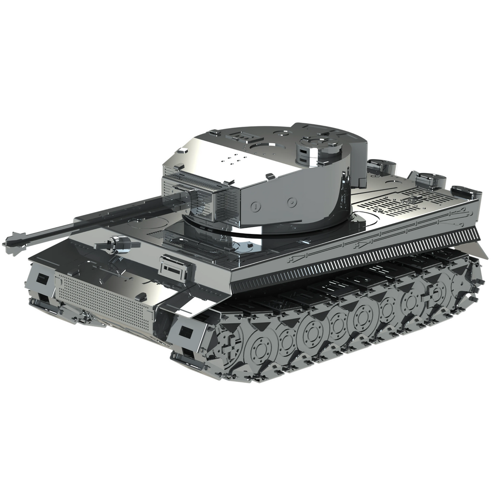 Metal Time Tiger Ponderous Panzer Tank – DIY Metal Model Kit