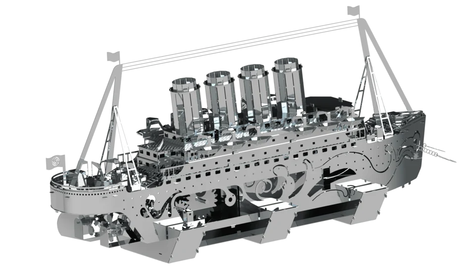 Metal Time Lost at Sea Titanic - DIY Metal Model Kit