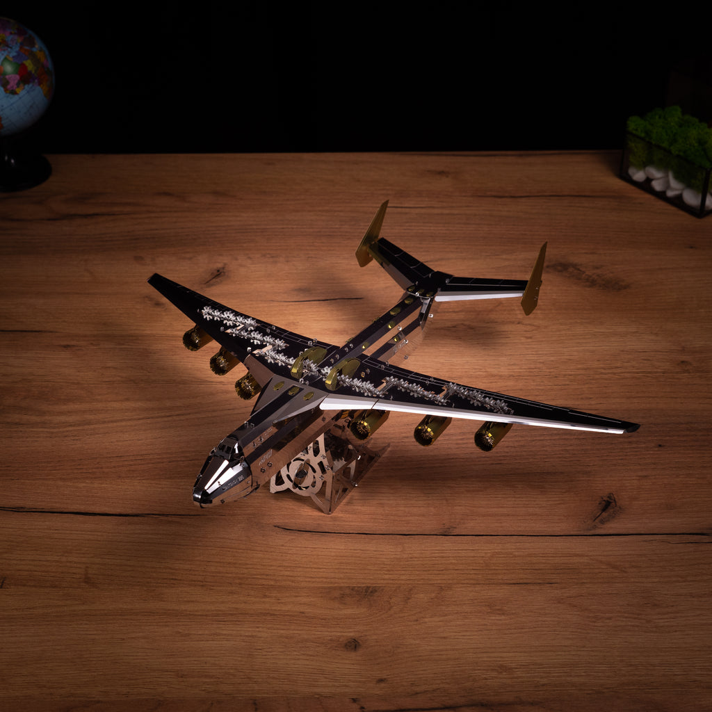 Metal Time AN-225 Mriya Official Exclusive Edition Double Color - DIY Metal Model Kit